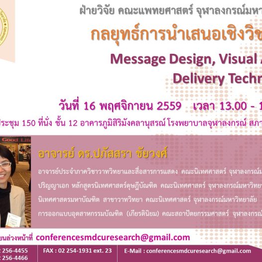 Message Design, Visual Aid and Delivery Techniques